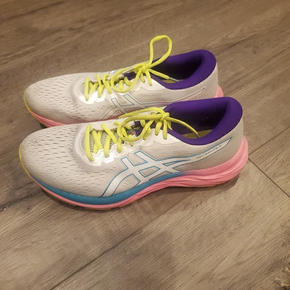 Womens Asics Running Shoes 9.5 - Picture 3 of 6